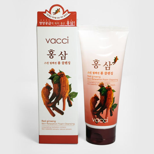 VACCI Red Ginseng Skin Relaxation Foam - 180ml Vacci