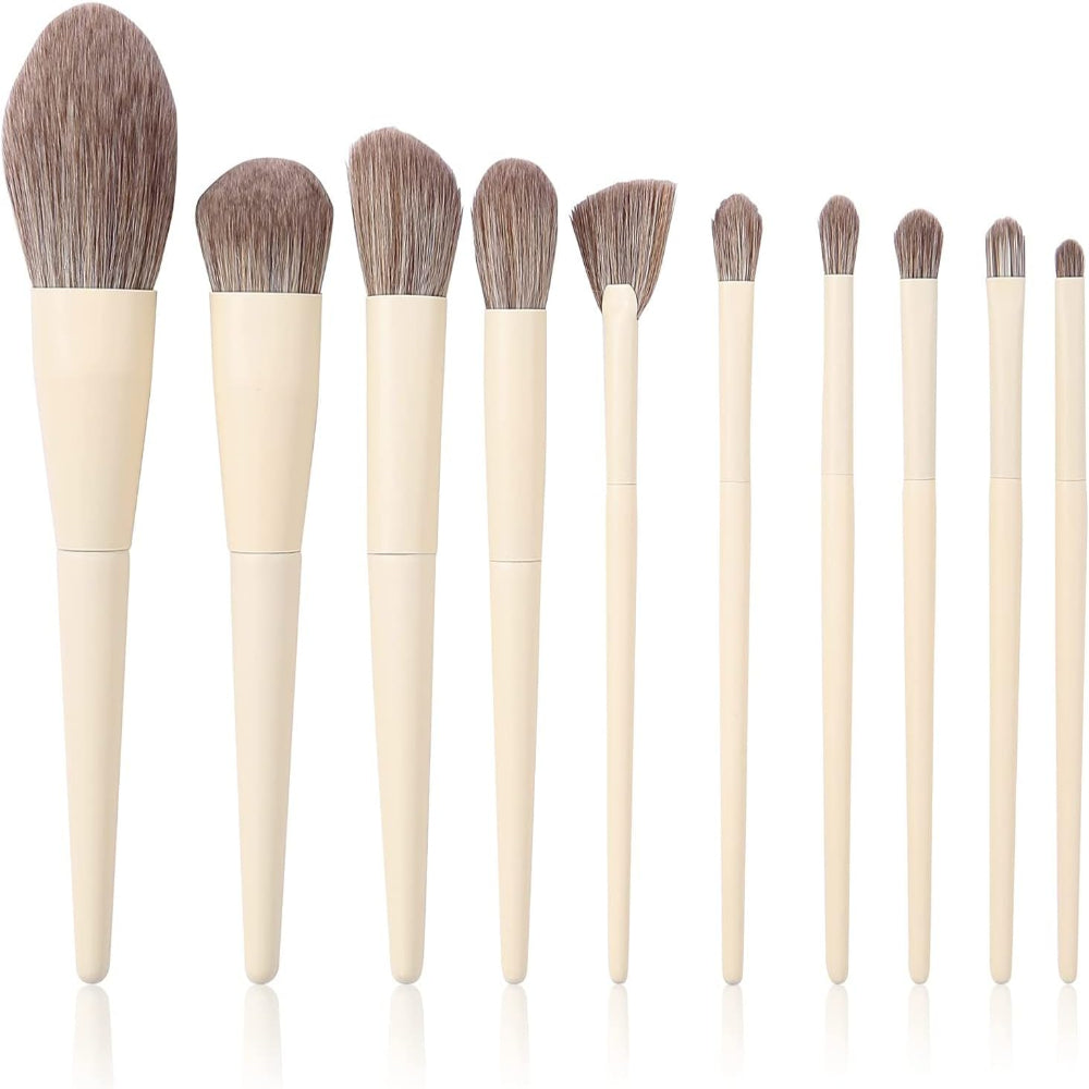 Professional Oval Makeup Brush Set MUVAYA