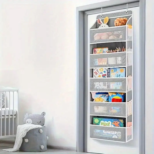 Heavy-Duty 5-Tier Behind-Door Organizer Rack MUVAYA