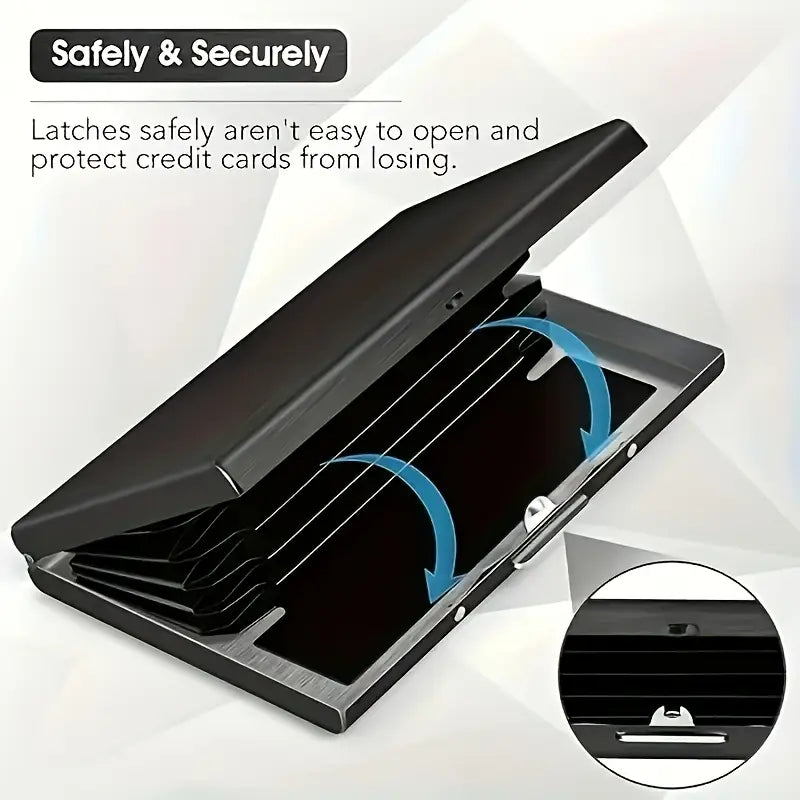 Metal Card Holder with Magnetic Protection MUVAYA