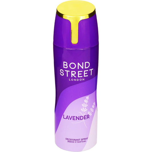 Bond Street London Lavender Deodorant Spray for Women - 200ml Bond Street