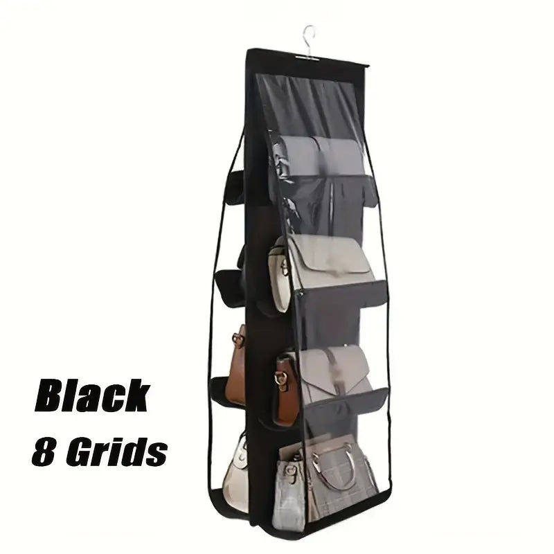 8-Pocket Hanging Handbag Organizer MUVAYA