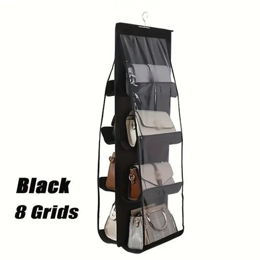 8-Pocket Hanging Handbag Organizer MUVAYA