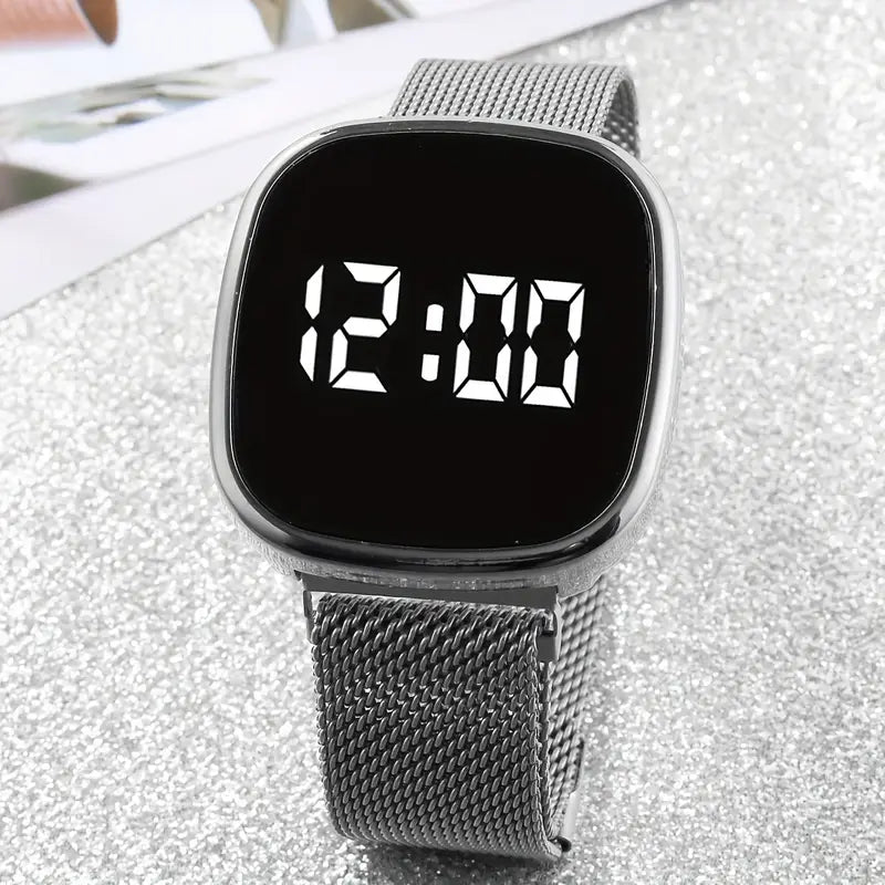 Magnetic Band Digital Watch MUVAYA