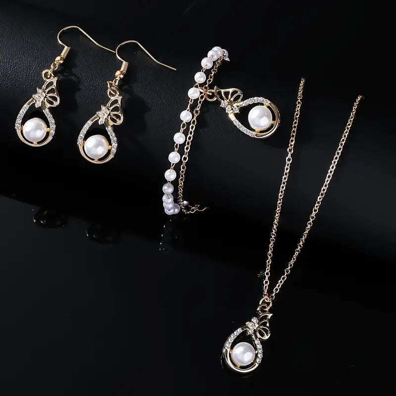 4pcs Boho Vacation Style Jewelry Set MUVAYA