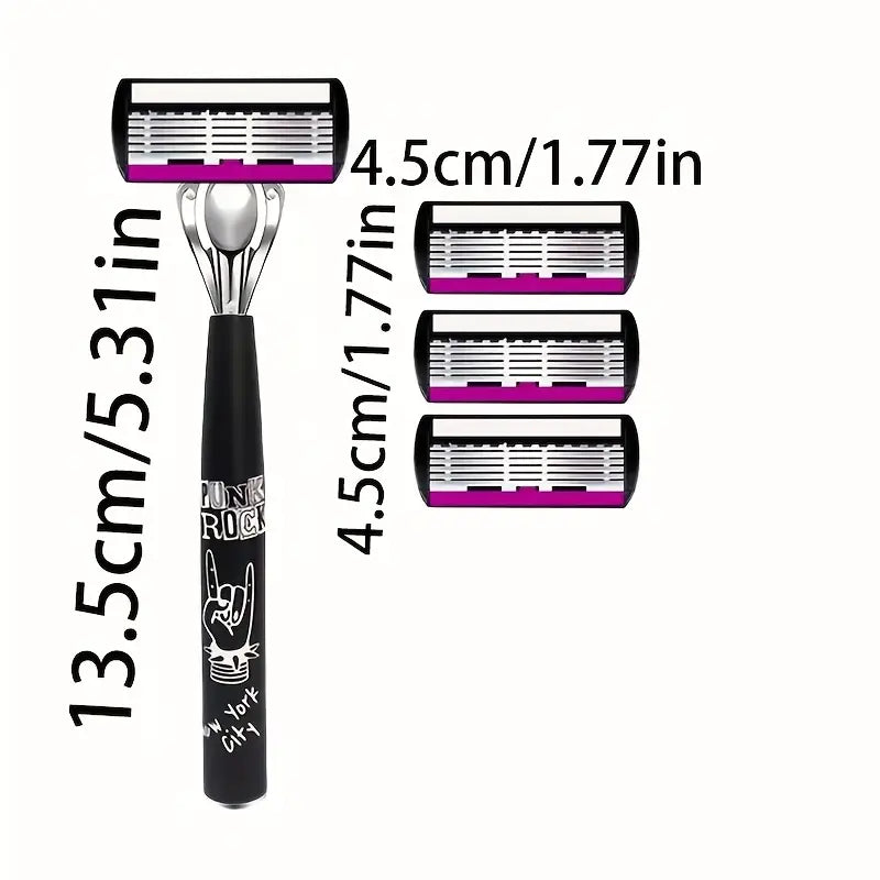 Manual Razor Set Of 6 Blades MUVAYA