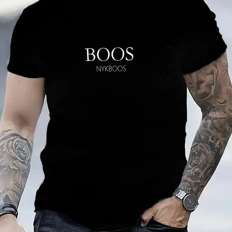 Men's Casual Short Sleeve T-Shirt MUVAYA