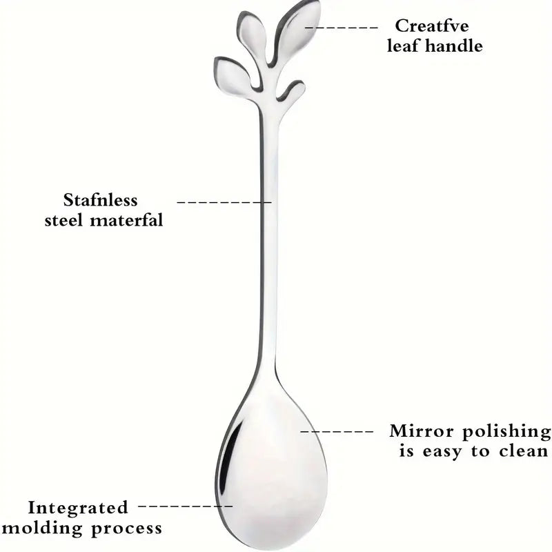 10pcs Stainless Steel Spoons MUVAYA