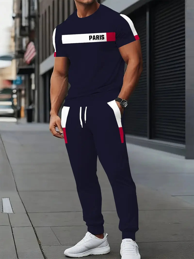 3D Printed Men’s Trendy Casual Fashion Cool and Sports Set MUVAYA