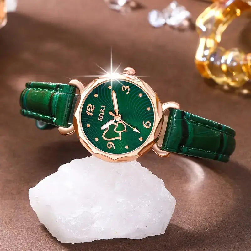 6pcs Women's Quartz Watch Set MUVAYA