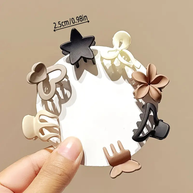 10pcs Random Styles Hair Clips – Stylish & Cute for Girls MUVAYA