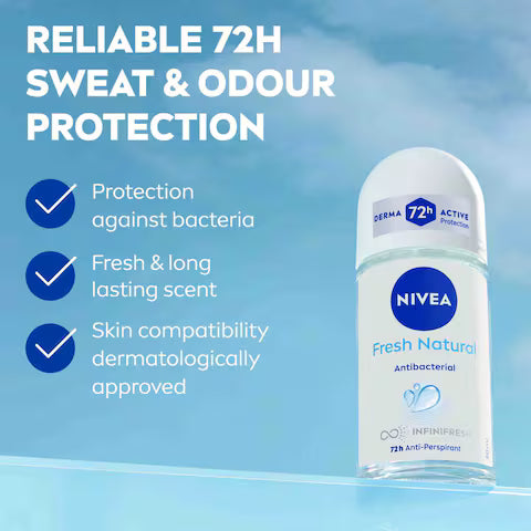 NIVEA Fresh Natural Roll On MUVAYA