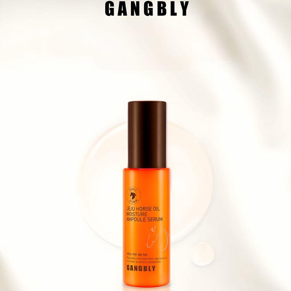GANGBLY Jeju Horse Oil Moisturizing with Essential Cream Gangbly