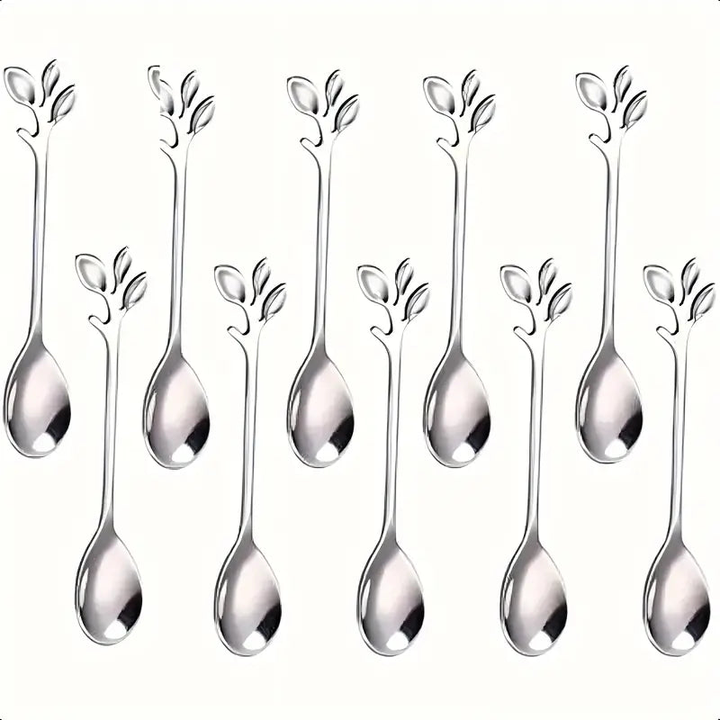 10pcs Stainless Steel Spoons MUVAYA