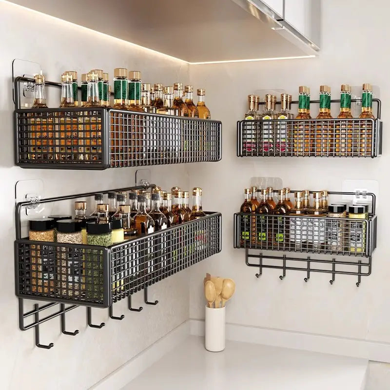 Large Iron Kitchen Wall Storage Rack MUVAYA