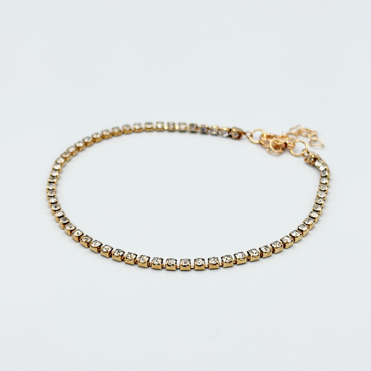 Crystal Chain Anklet MUVAYA