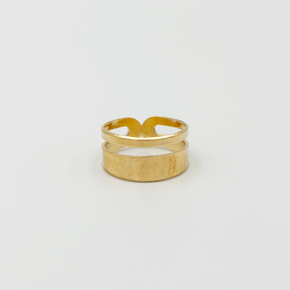 Thick Duo Ring MUVAYA