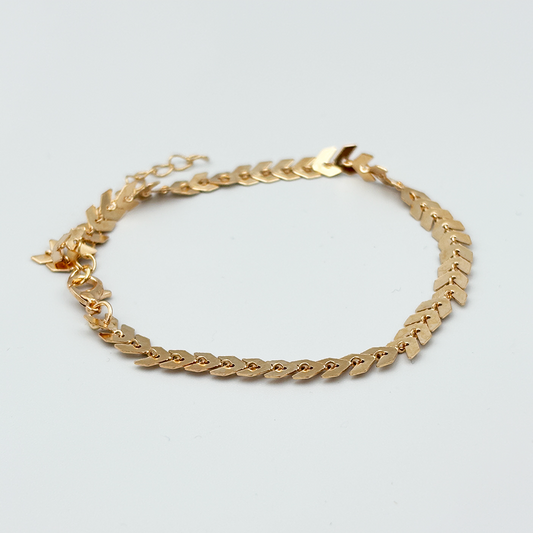 Fishbone Chain Anklet MUVAYA