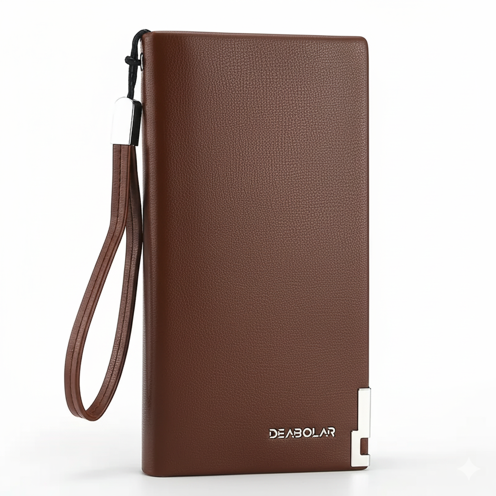 Men’s Long Zipper Wallet MUVAYA