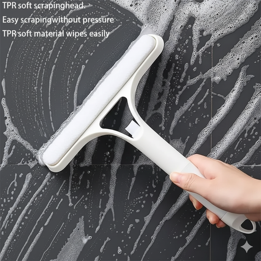 3-in-1 Mirror Scraper with Removable Microfiber Cloth MUVAYA