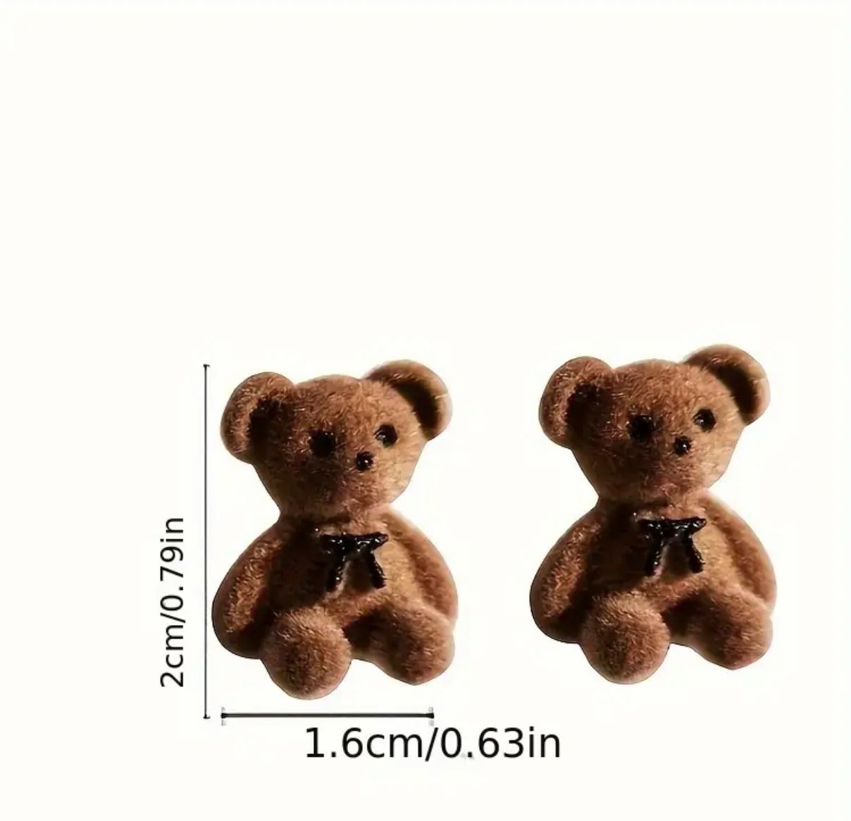 Teddy Bear Earrings MUVAYA
