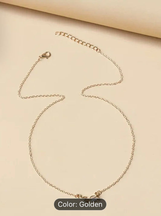 Elegant Tulip Pendant Necklace MUVAYA