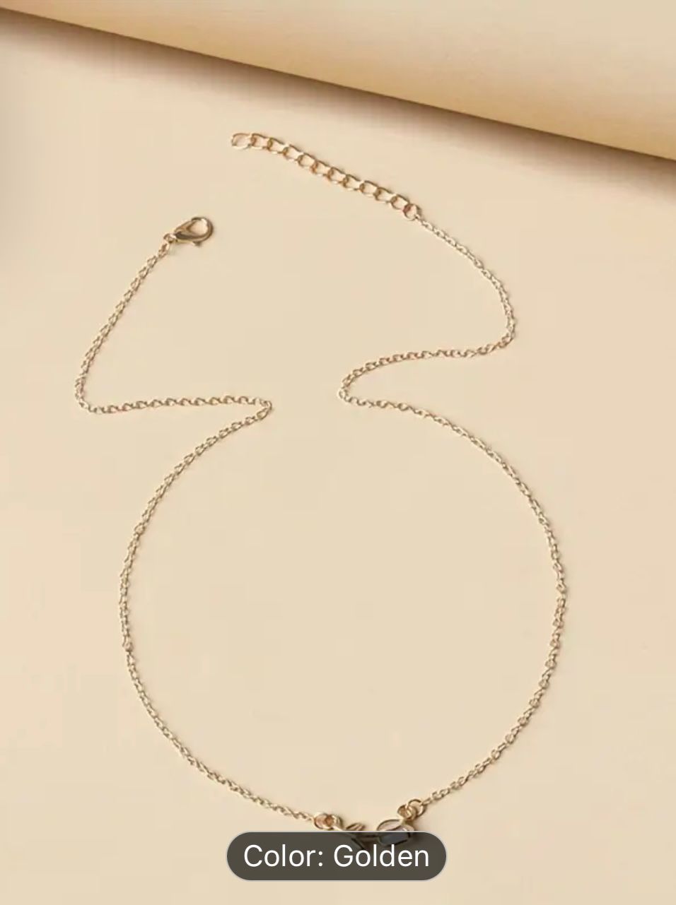 Elegant Tulip Pendant Necklace MUVAYA