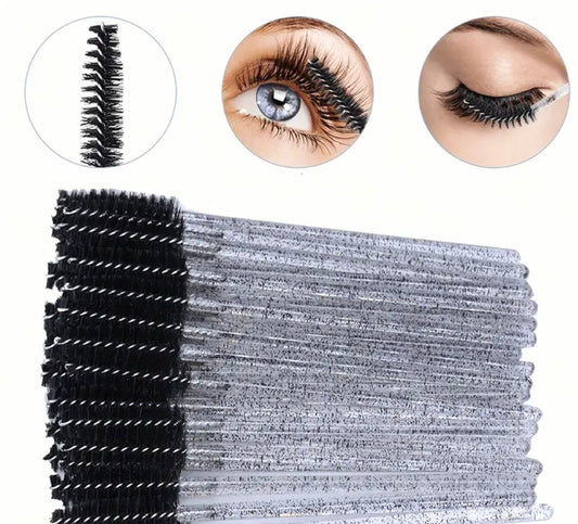 Eyelash Curler Brushes Kit - 50 pcs MUVAYA