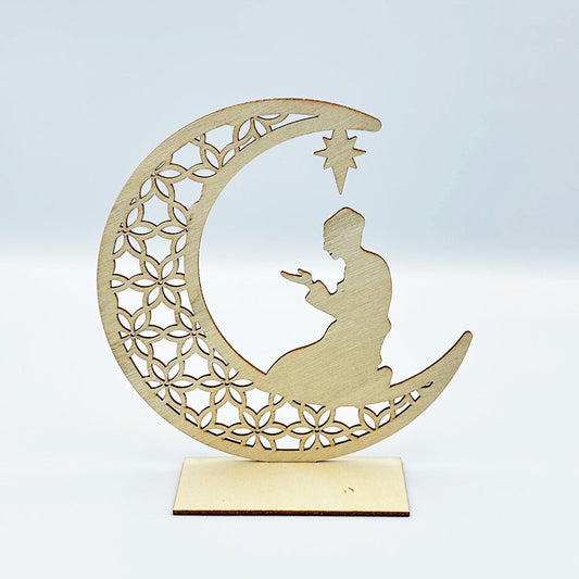 Eid Celebration Wooden Decor - Pray MUVAYA