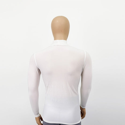 Men´s High Neck LongSleeve All Mesh Applerind