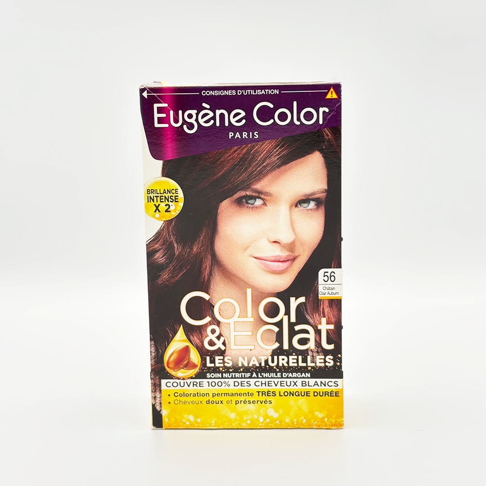 Eugene Color The Naturals Color & Shine N° 56 Light Auburn Brown Kit Eugene