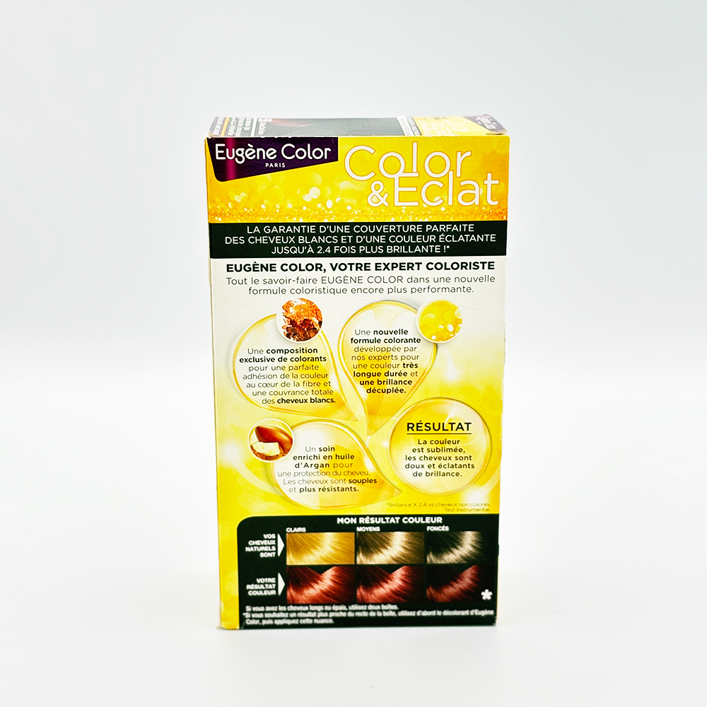 Eugene Color The Naturals Color & Shine N° 56 Light Auburn Brown Kit Eugene