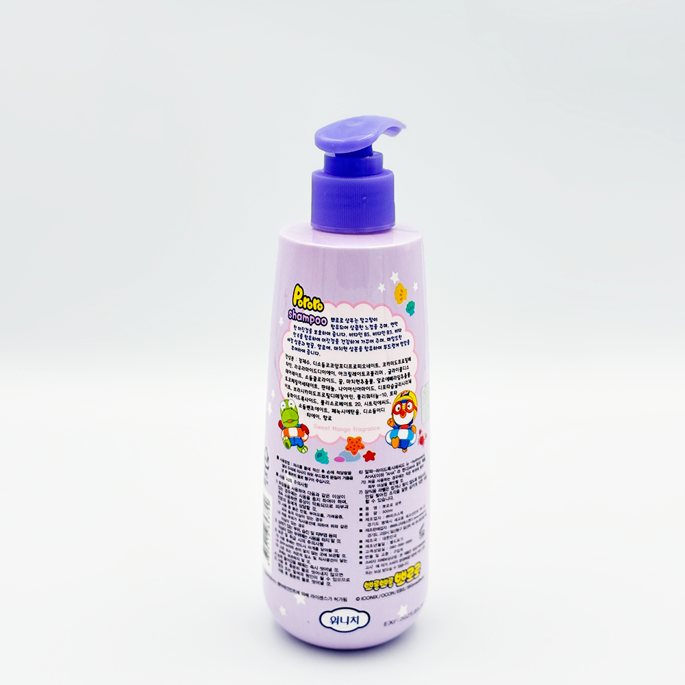 Pororo Kids Shampoo & Conditioner Mango - 300ml Pororo