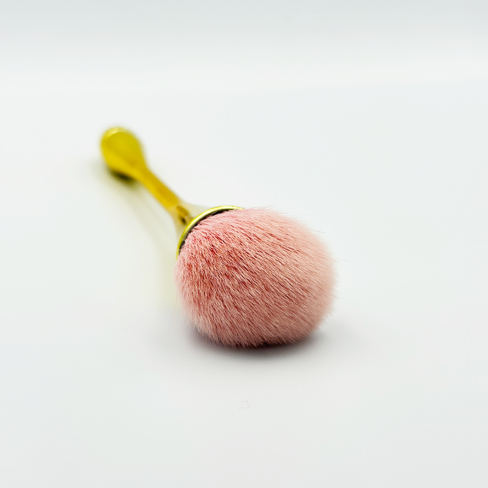 Rose Gold Powder & Highlighter Brush MUVAYA