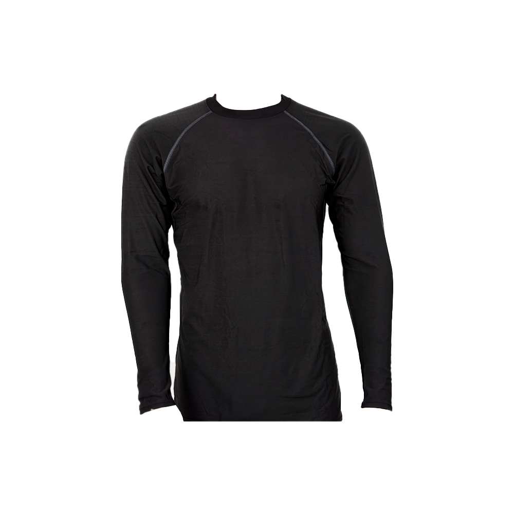 Men´s CrewNeck LongSleeve Back Mesh T-Shirt Applerind