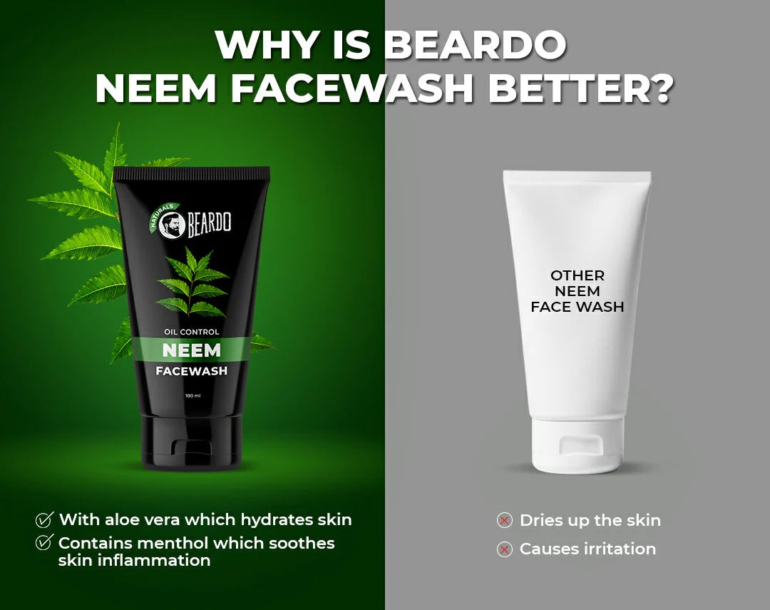 Beardo Neem Face Wash MUVAYA