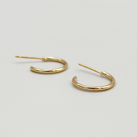 Open Hoop Stud Earrings MUVAYA
