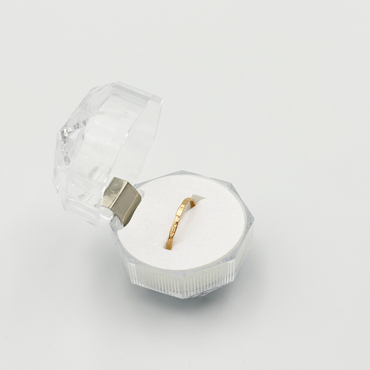 Textured Round Ring MUVAYA