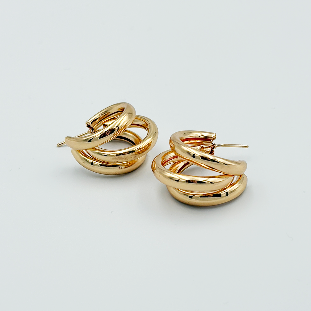 Triple Hoop Earrings MUVAYA