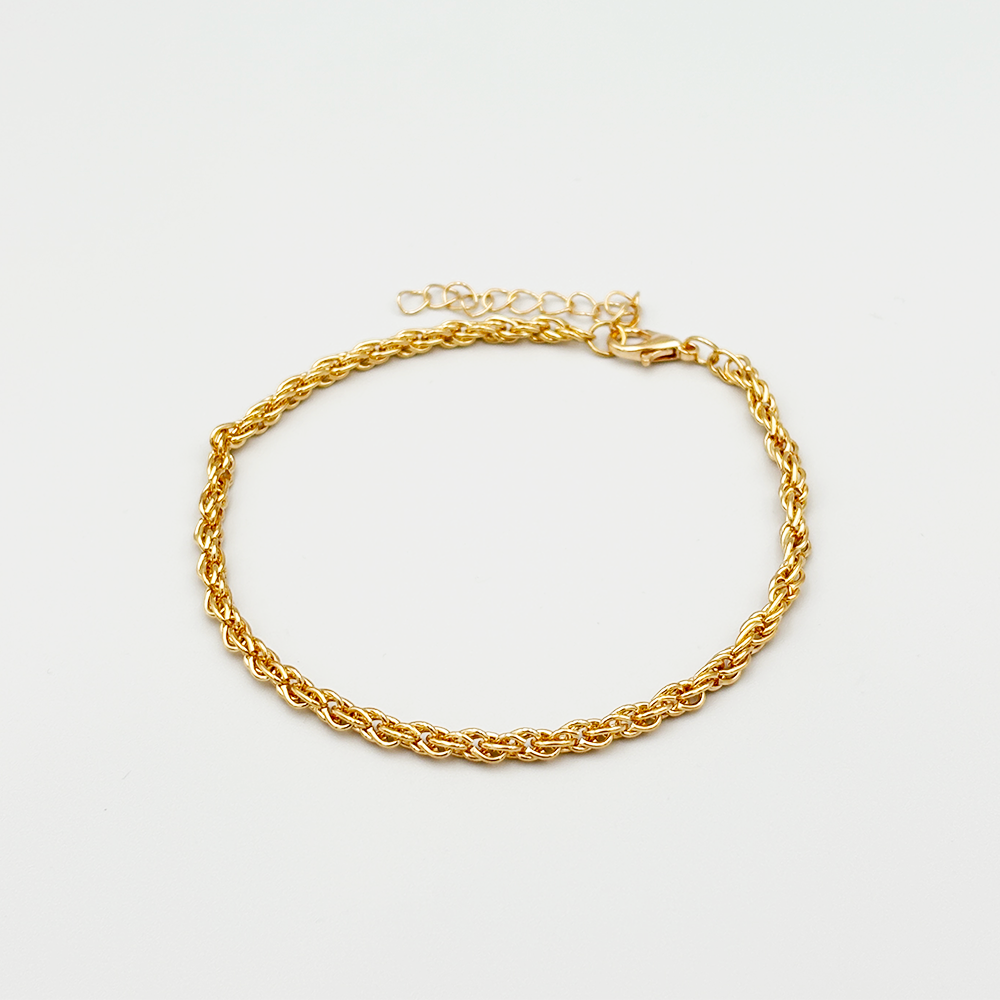 Twisted Rope Chain Anklet MUVAYA