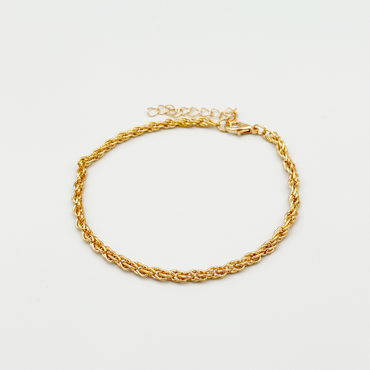 Twisted Rope Chain Anklet MUVAYA