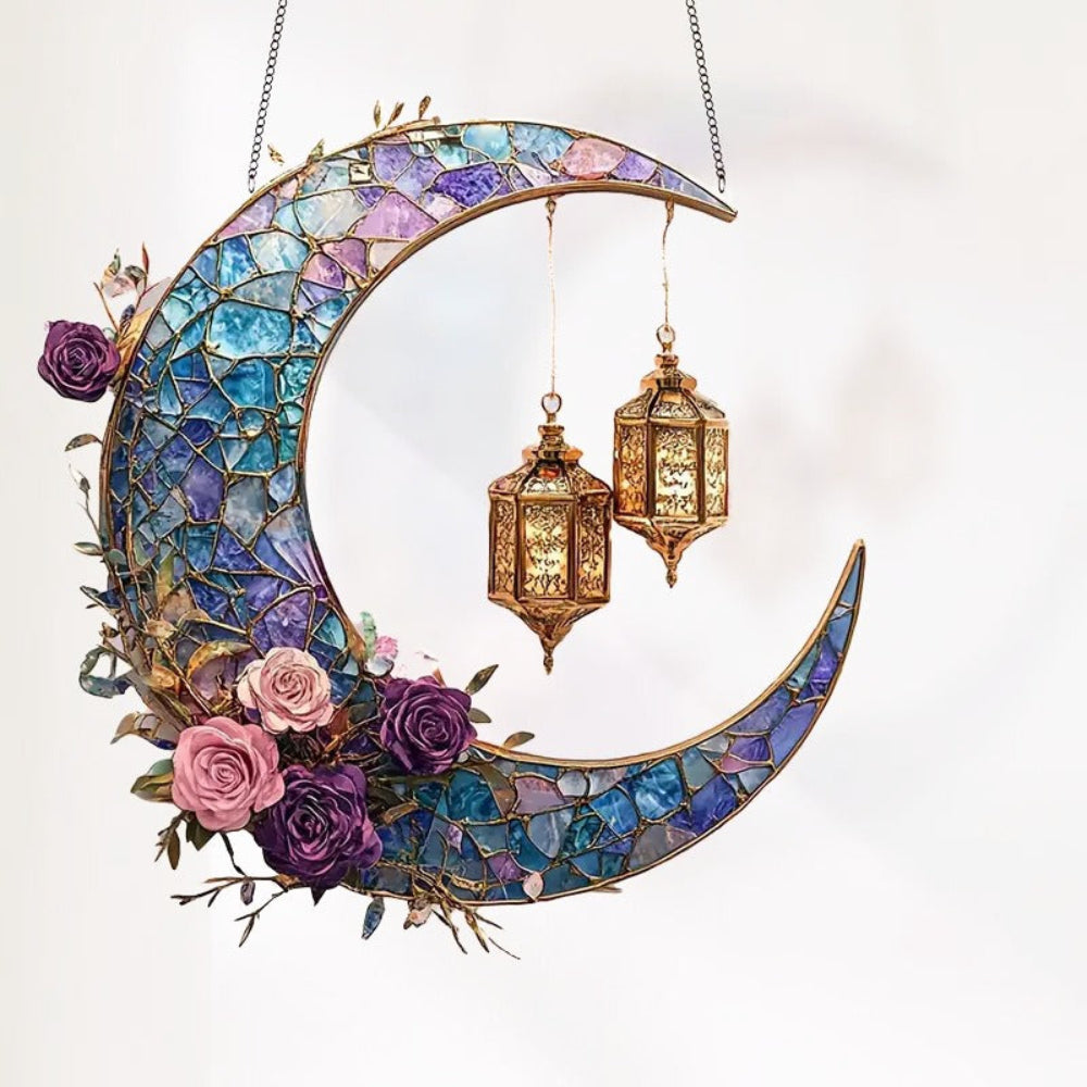 Crescent Lantern Light Catcher MUVAYA