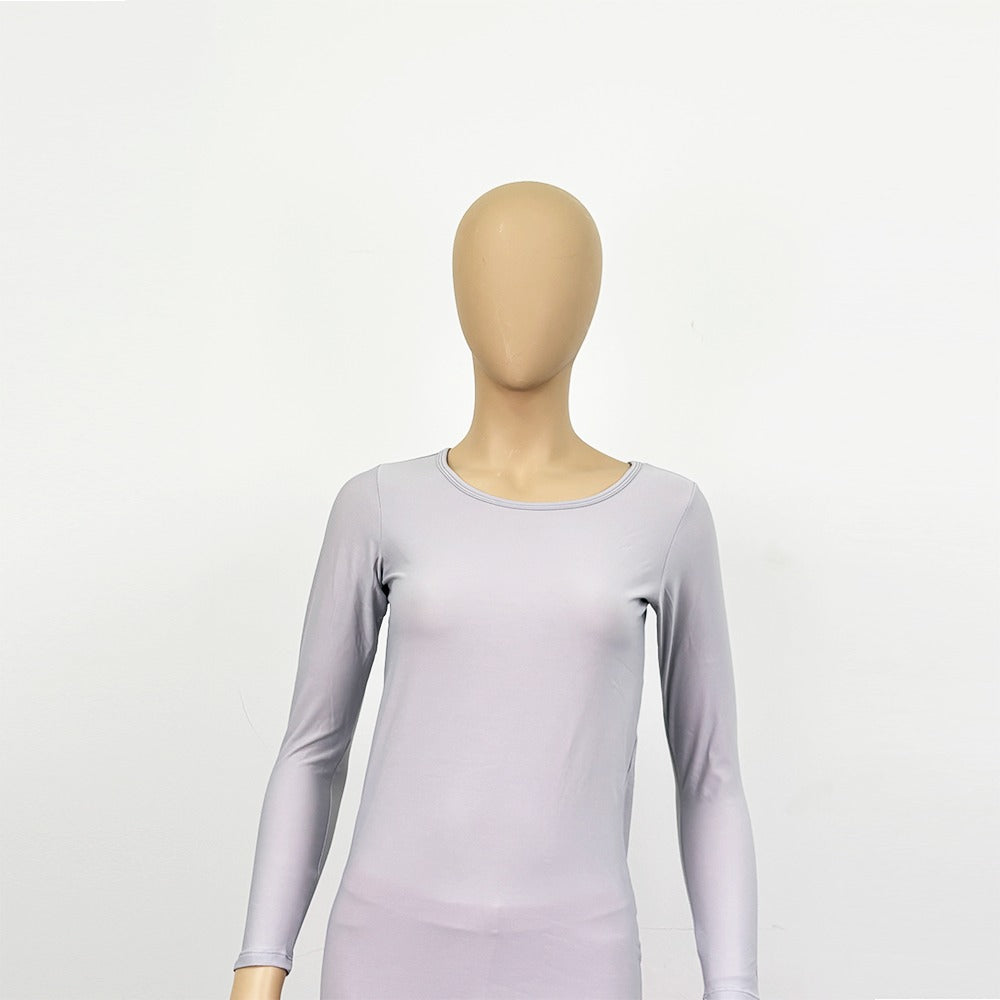 Women's Crew Neck LongSleeve T-shirt MUVAYA