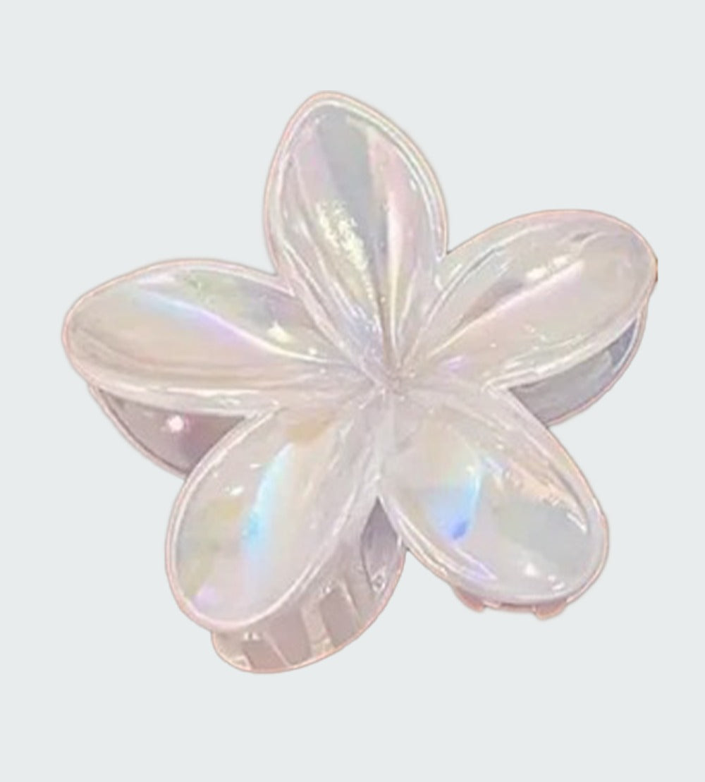 1pc Elegant Iridescent Flower Hair Clip MUVAYA