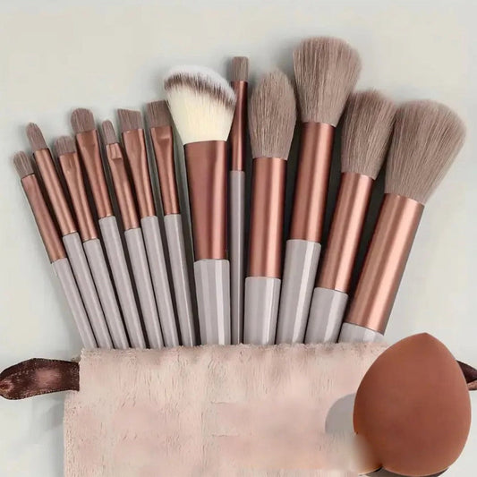 Soft Bristle Makeup Brush Set MUVAYA