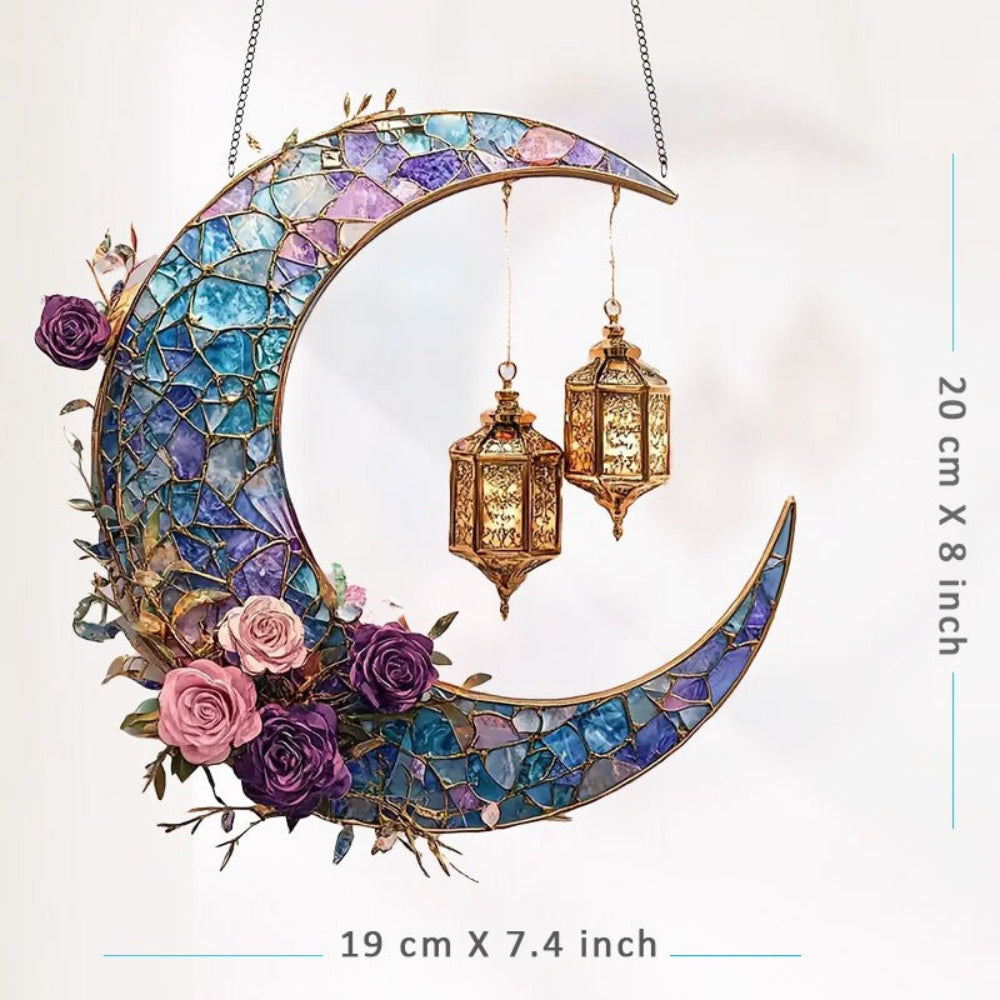 Crescent Lantern Light Catcher MUVAYA