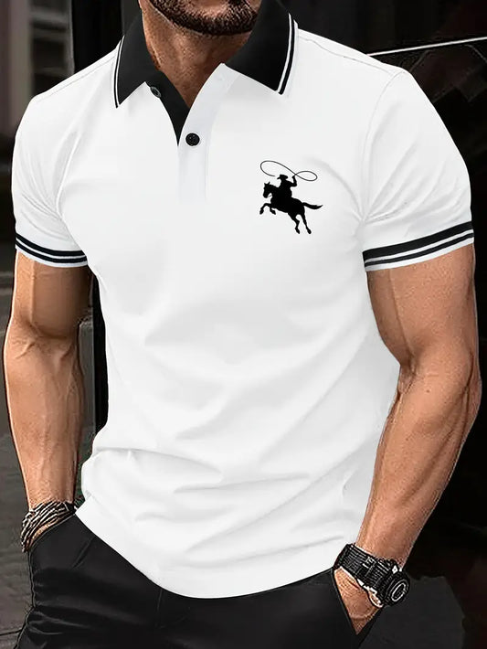 Men's Fashion Short Sleeve Shirt MUVAYA