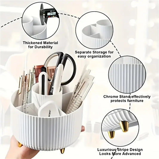 360° Rotating Makeup Organizer MUVAYA