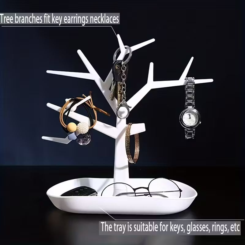 Tree Hanger Creative Key & Jewelry Display Rack MUVAYA