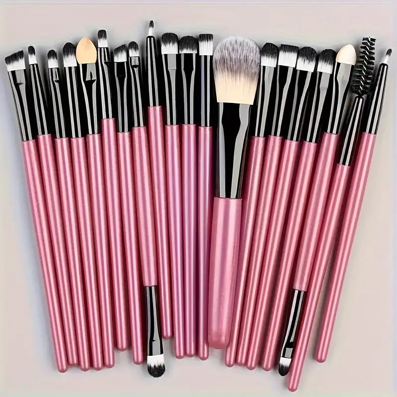 20pcs Luxurious Pro Makeup Brush Set MUVAYA